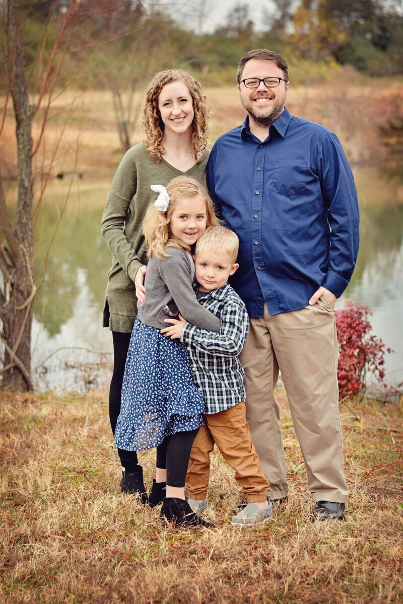 Senior Pastor and Family